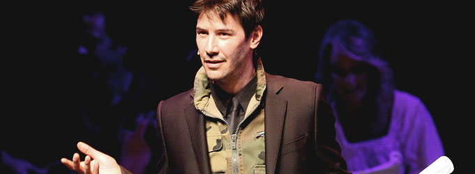 'I'm an actor, not a fashion model.' keanu