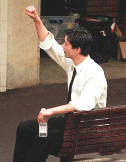 'How many fingers am I holding up?'